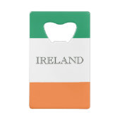 アイルランド国旗アイルランド国旗 クレジットカード栓抜き (裏面)