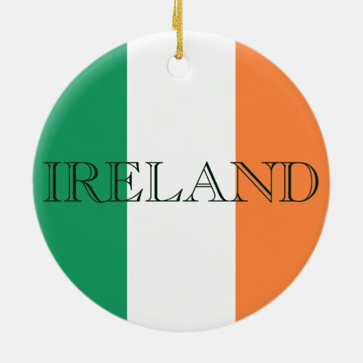 アイルランド国旗アイルランド国旗 セラミックオーナメント (裏面)