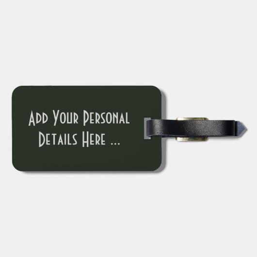 アイルランド国旗アイルランドcd lt arc1 ラゲッジタグ (裏面横)