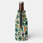 アイルランド国旗アイルランドSaint patricks dayスレイント ボトルクーラー (ボトル裏面)