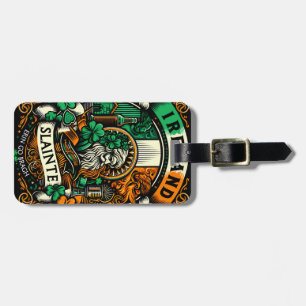 アイルランド国旗アイルランドSaint patricks dayスレイント ラゲッジタグ