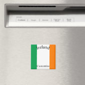アイルランド国旗サンダーの入り江 マグネット (インサイチュ (食洗機))