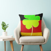 アイルランド国旗シャムロッククローバーセントパトリックおもしろい クッション (椅子)