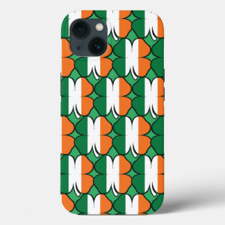 アイルランド国旗シャムロッククローバーSt patricks day iPhone 13ケース