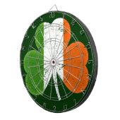アイルランド国旗シャムロック ダーツボード (正面右)