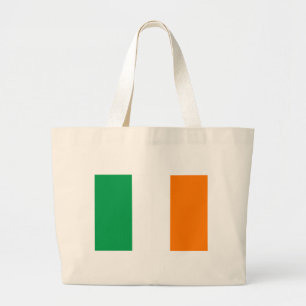 アイルランド国旗ジャンボトートバッグ ラージトートバッグ