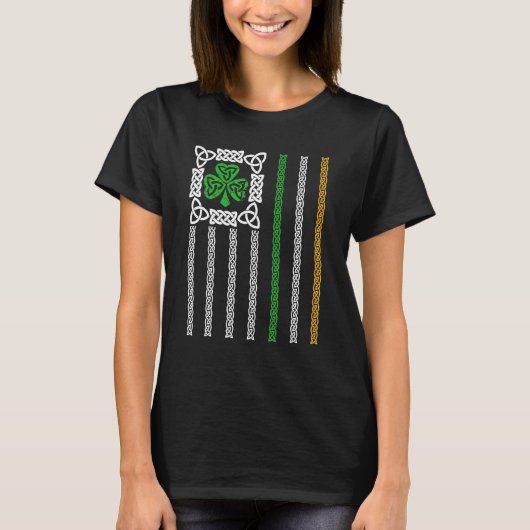 アイルランド国旗セントパトリックの日 Tシャツ (正面)
