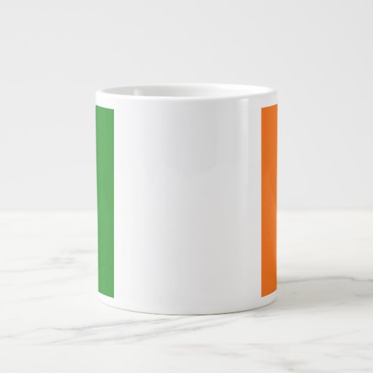 アイルランド国旗トータル ジャンボコーヒーマグカップ (正面)