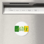 アイルランド国旗レプレシャン進化ギア マグネット (インサイチュ (食洗機))