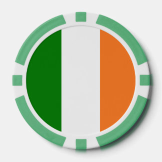 アイルランド国旗全面プリント ポーカーチップ
