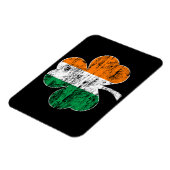 アイルランド国旗動揺してのシャムロック マグネット (左側)