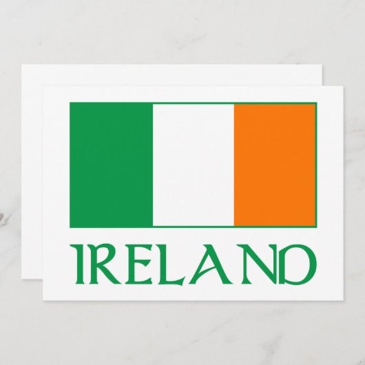 アイルランド国旗 (正面/裏面)