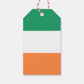 アイルランド国旗、アイリッシュスタンダード、バナー ギフトタグ (裏面)