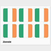 アイルランド国旗、アイリッシュスタンダード、バナー スクエアシール (シート)