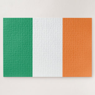 アイルランド国旗(アイルランド共和国) (ROI) (アイルランド) ジグソーパズル