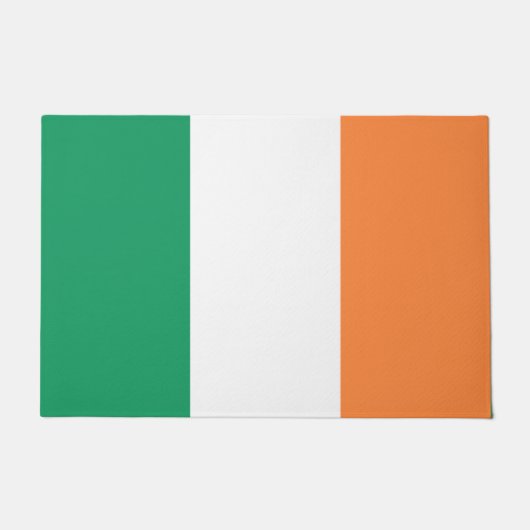 アイルランド国旗(アイルランド共和国) (ROI) (アイルランド) ドアマット (正面)