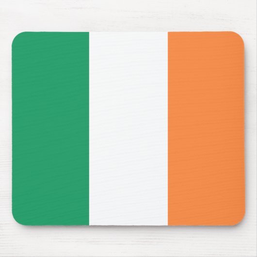 アイルランド国旗(アイルランド共和国) (ROI) (アイルランド) マウスパッド (正面)
