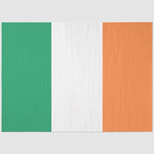 アイルランド国旗(アイルランド共和国) (ROI) (アイルランド) 薄葉紙 (正面)