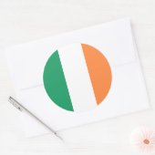 アイルランド国旗、アイルランド国旗 ラウンドシール (封筒)