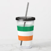 アイルランド国旗、アイルランド標準、バナー アクリルタンブラー (裏面)