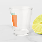 アイルランド国旗、アイルランド標準、バナー ショットグラス (右)