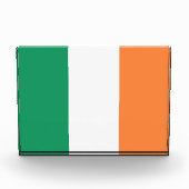 アイルランド国旗、アイルランド標準、バナー フォトブロック (正面)