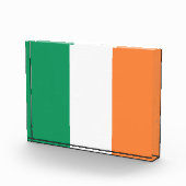 アイルランド国旗、アイルランド標準、バナー フォトブロック (右)