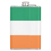アイルランド国旗、アイルランド標準、バナー フラスク (裏面)