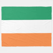 アイルランド国旗、アイルランド標準、バナー フリースブランケット (正面(横))