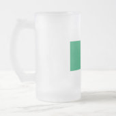 アイルランド国旗、アイルランド標準、バナー フロストグラスビールジョッキ (左)