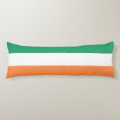 アイルランド国旗、アイルランド標準、バナー ボディピロー (正面)