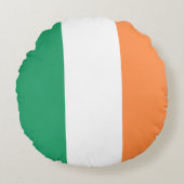 アイルランド国旗、アイルランド標準、バナー ラウンドクッション (正面)