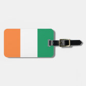 アイルランド国旗、アイルランド標準、バナー ラゲッジタグ (正面横)