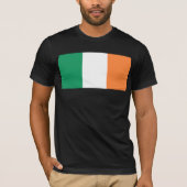 アイルランド国旗、アイルランド標準、バナー Tシャツ (正面)
