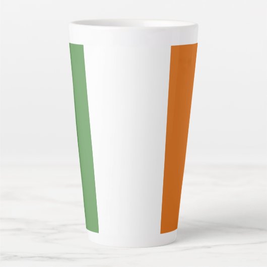 アイルランド国旗 カフェラテマグ (正面)