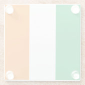 アイルランド国旗 ガラスコースター (裏面)