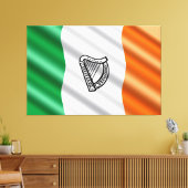 アイルランド国旗 キャンバスプリント (インサイチュ (リビング))