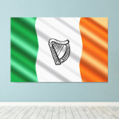 アイルランド国旗 キャンバスプリント (インサイチュ (ウッドフロア))