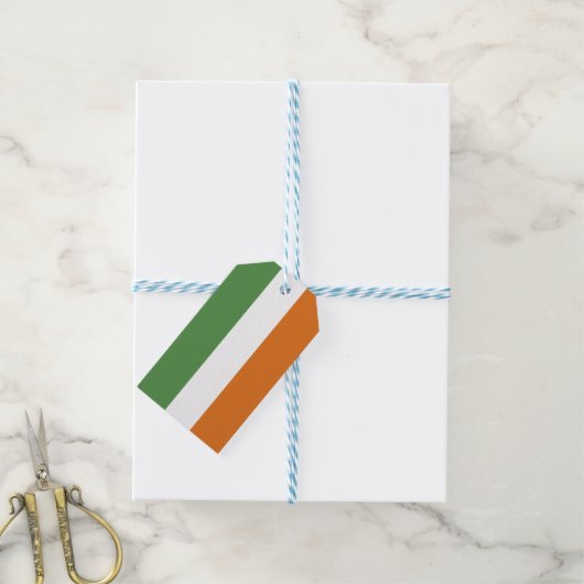 アイルランド国旗 ギフトタグ (より糸付き)