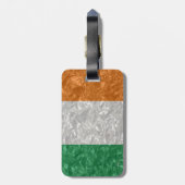 アイルランド国旗 – クリンク ラゲッジタグ (裏面縦)