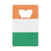 アイルランド国旗 クレジットカード栓抜き (正面)