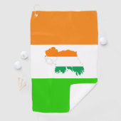 アイルランド国旗 ゴルフタオル (インサイチュ)