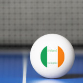 アイルランド国旗 サンダーの入り江 卓球ボール (ネット)