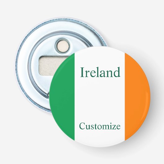 アイルランド国旗 サンダーコーブ 栓抜き (正面)