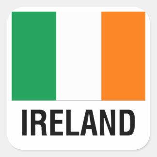 アイルランド国旗 スクエアシール