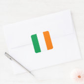 アイルランド国旗 スクエアシール (封筒)