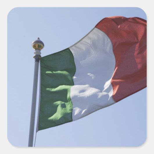 アイルランド国旗 スクエアシール (正面)