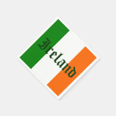 アイルランド国旗 スタンダードカクテルナプキン (角)