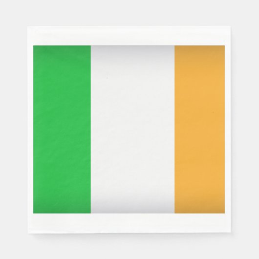 アイルランド国旗 スタンダードランチョンナプキン (正面)