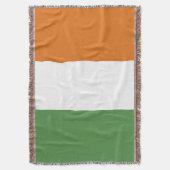 アイルランド国旗 スローブランケット (正面縦)